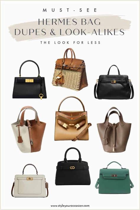 dupe for hermes kelly|Hermes knockoff handbags.